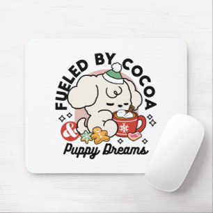Mousepad Alimentado por Sonhos de Cacau e Cãozinho - Cachor