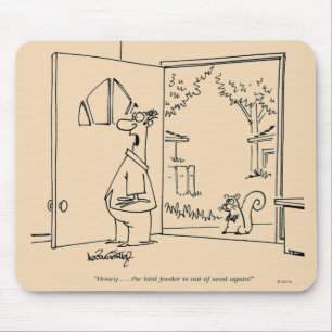 Mousepad Alimentador vazio do pássaro