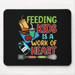 Mousepad Alimentar Crianças É Um Trabalho De Coração Dama D