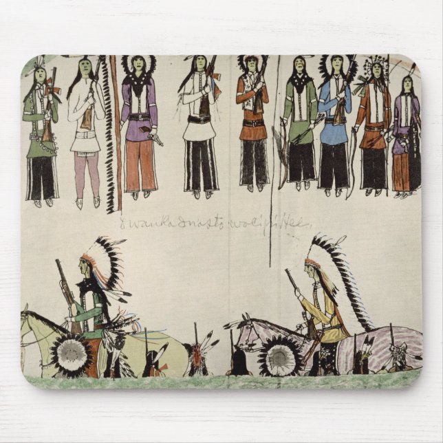 Mousepad "Alisando a dança do lugar" (tinta no papel) (Frente)