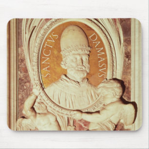 Mousepad Alivio de Damasus mim em um pilaster do nave
