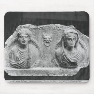 Mousepad Alivio funerário de um casal, do Palmyra, Syria