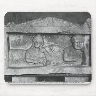 Mousepad Alivio funerário de um casal, do Palmyra, Syria
