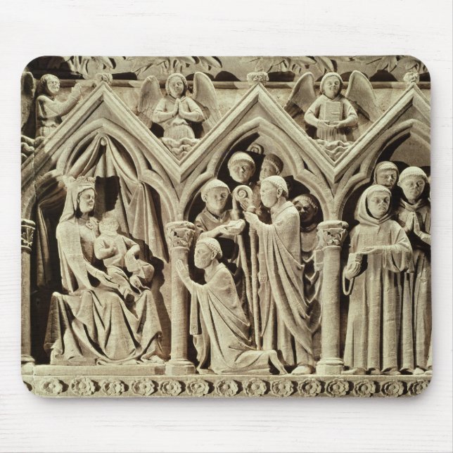 Mousepad Alivio que descreve a apresentação das monges (Frente)