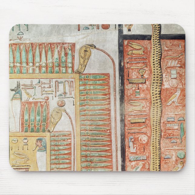 Mousepad Alivio que descreve o trajeto que o morto deve (Frente)