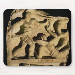 Mousepad Alivio que descreve um samnite que derrota um