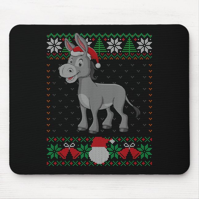 Mousepad All I Want For Christmas Is A Ugly Christmas Sweat (Frente)