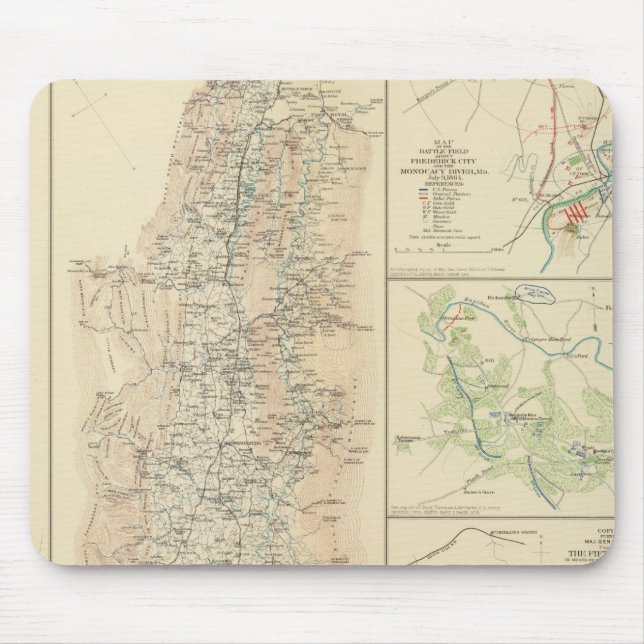 Mousepad Alleghanies, Vale da Virgínia (Frente)