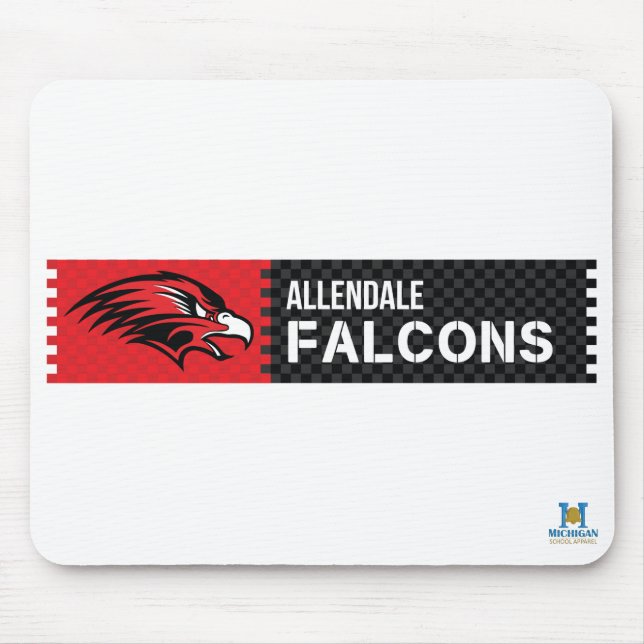 Mousepad Allendale Falcons (Frente)
