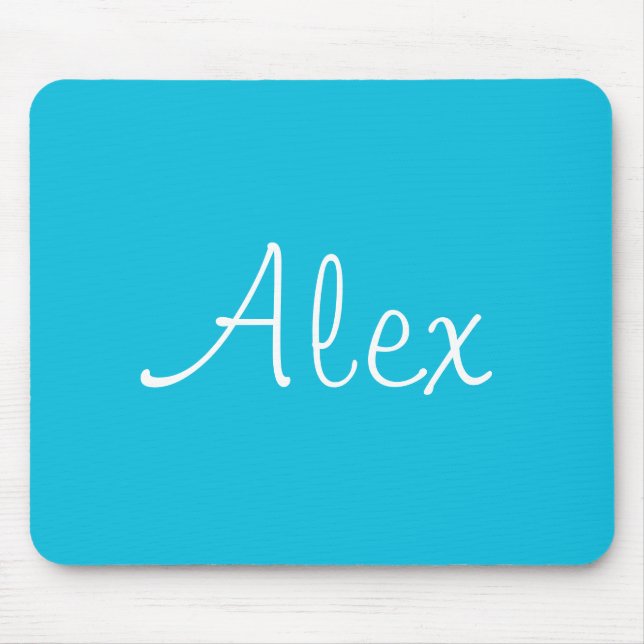 Mousepad Alluring Aqua (Frente)