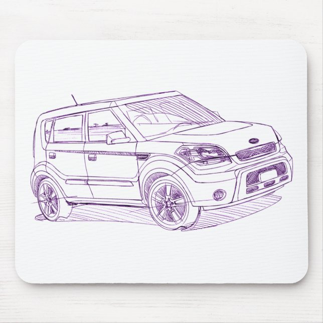 Mousepad Alma 2008 de Kia+ (Frente)