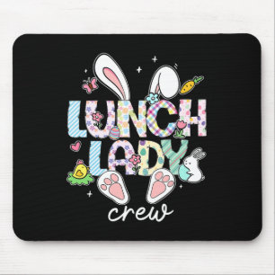 Mousepad Almoçando Lady Crew Engraçado Almoço Páscoa de Lad