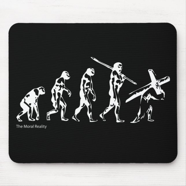 Mousepad Almofada da evolução (Frente)