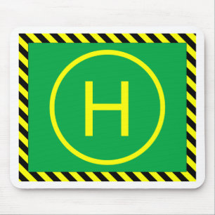 Mousepad Almofada de aterragem de Heli