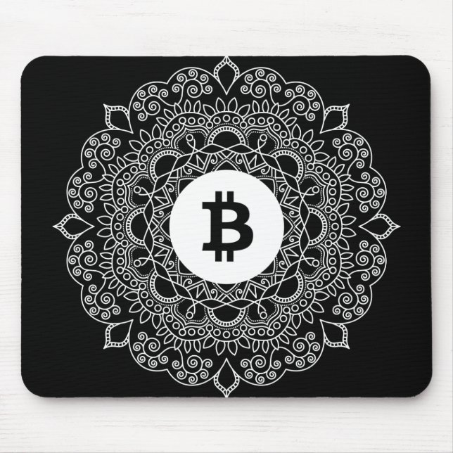 Mousepad Almofada de BITCOIN/HENNA-Mouse (Frente)