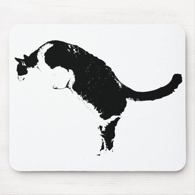 Mousepad Almofada de Gato Moderna (Frente)