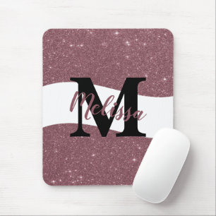 Mousepad Almofada de mouse personalizada com glitter