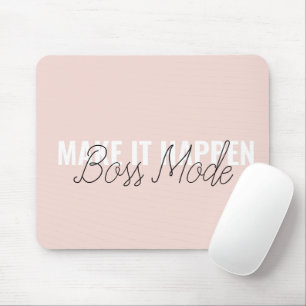 Mousepad Almofada de Mouse Personalizada Faça Acontecer – F