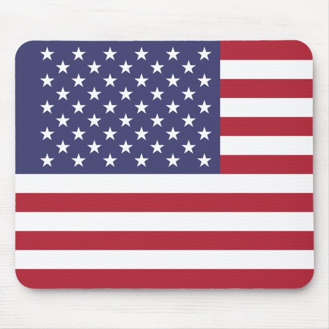 Mousepad Almofada de Rato Bandeira Americana Patriotica USA (Frente)