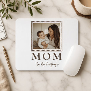 Mousepad Almofada de Rato com Foto Personalizada da Mamãe M