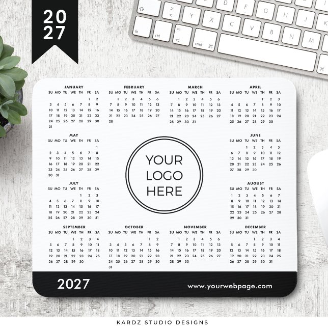 Mousepad Almofada de Rato com Logotipo Empresarial Calendár (Criador carregado)