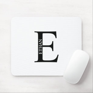 Mousepad Almofada de Rato com Monograma Personalizado e Nom