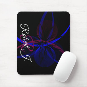 Mousepad Almofada de Rato de Abstração Geométrica