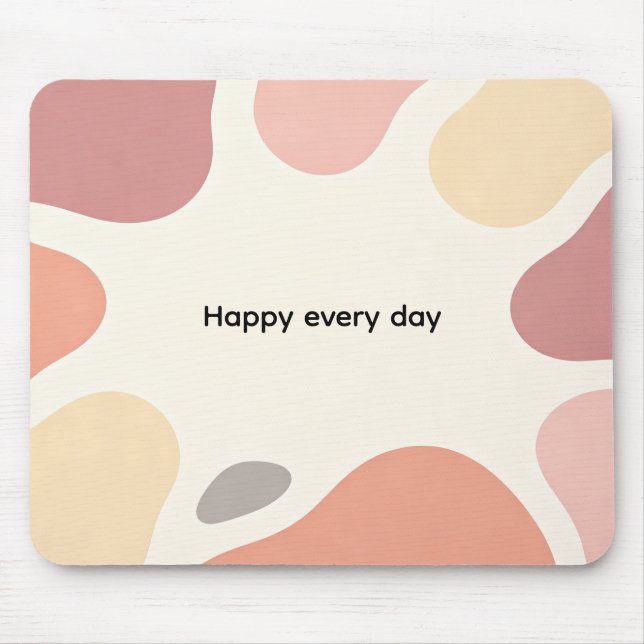 Mousepad Almofada de rato de escritório moderna personaliza (Frente)