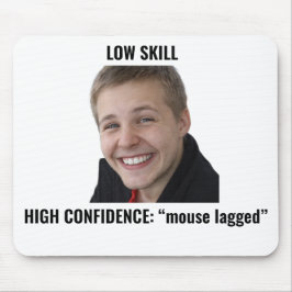 Mousepad Almofada de Rato de Gamer Engraçada com Meme de Ra