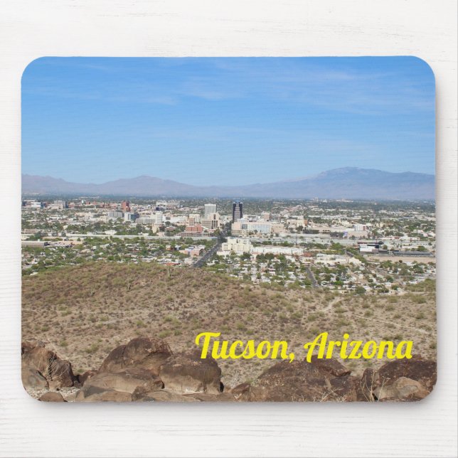 Mousepad Almofada de Rato Downtown Tucson, Arizona (Frente)