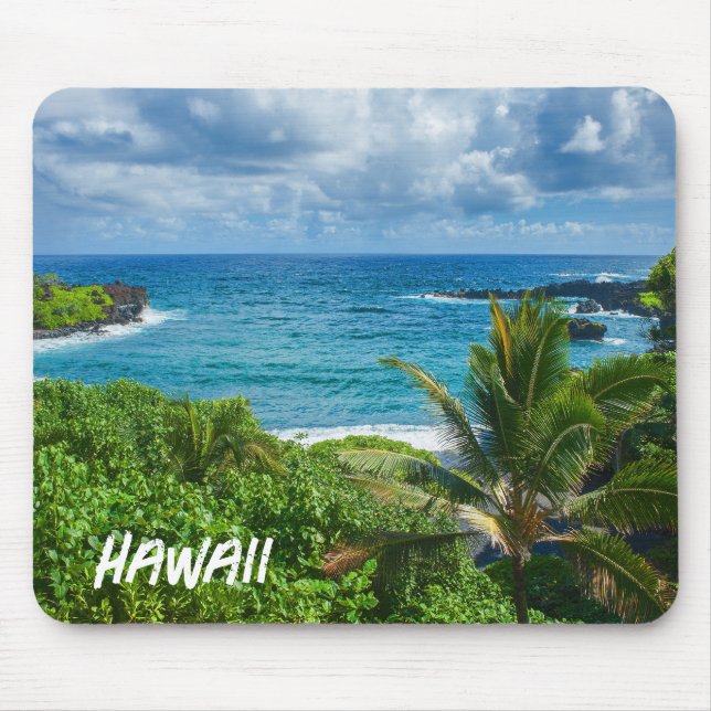 Mousepad Almofada de Rato Havaí Tropical (Frente)
