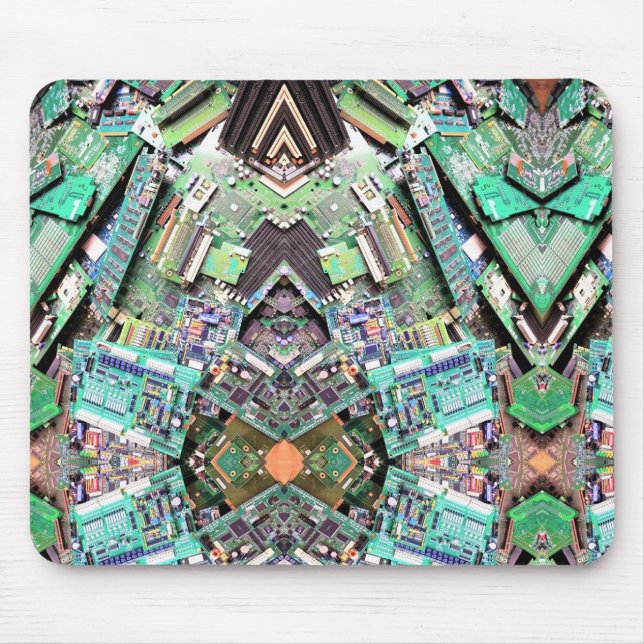 Mousepad Almofada de Rato - Interior do Computador (Frente)