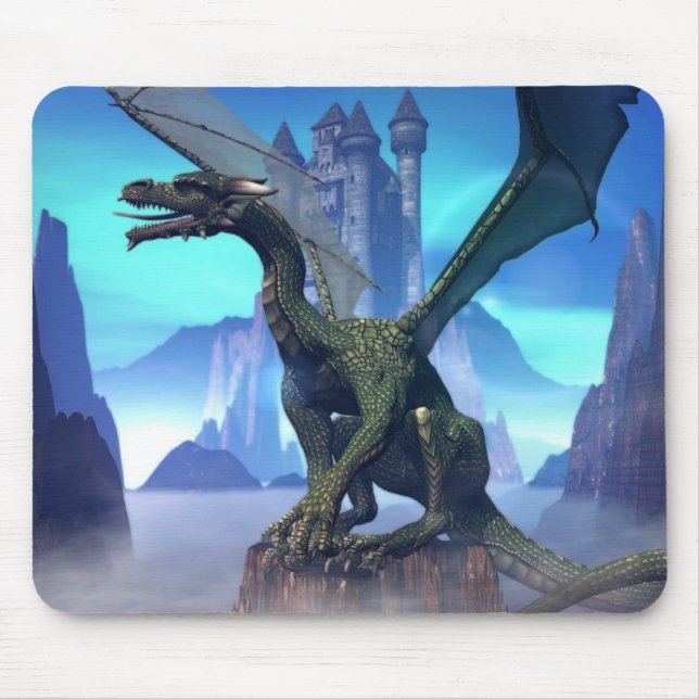 Mousepad Almofada de Rato Mundo dos Dragões (Frente)
