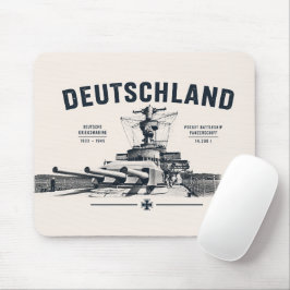Mousepad Almofada de rato Panzerschiff Deutschland