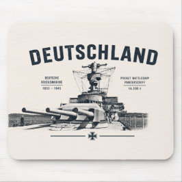 Mousepad Almofada de rato Panzerschiff Deutschland
