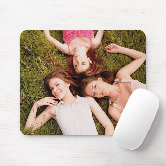 Mousepad Almofada de Rato Personalizada com Qualquer Foto (Com mouse)