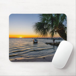 Mousepad Almofada de rato pôr do sol em Gulf Breeze Flórida
