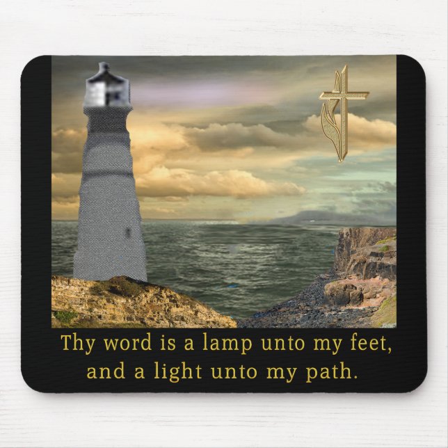 Mousepad Almofada de rato Salmo 119 (Frente)