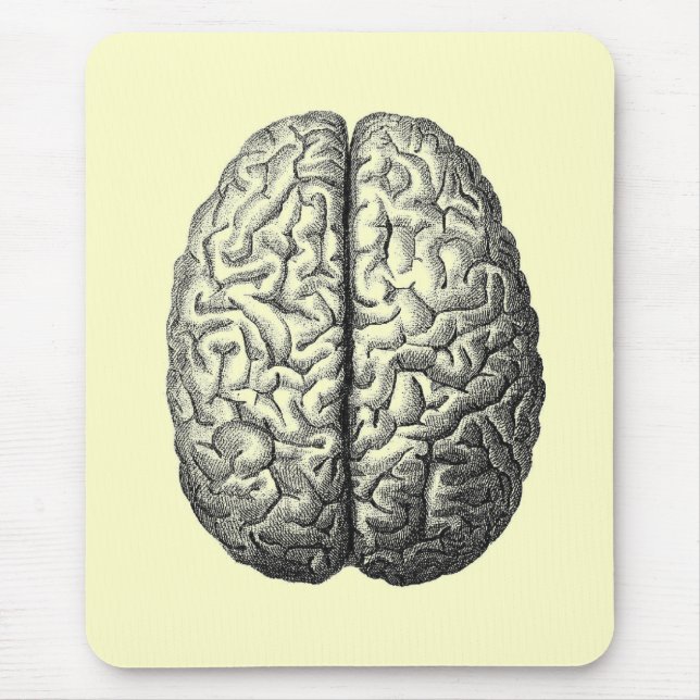 Mousepad Almofada do cérebro (Frente)