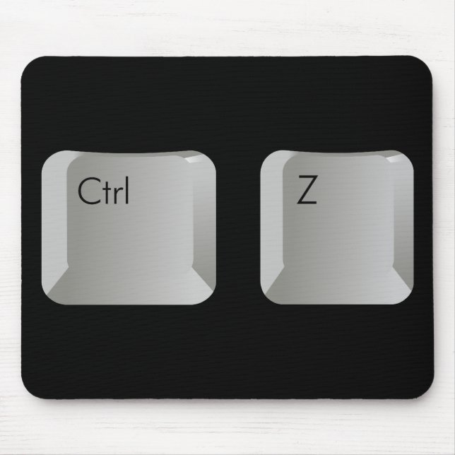 Mousepad Almofada do CTRL Z (Frente)