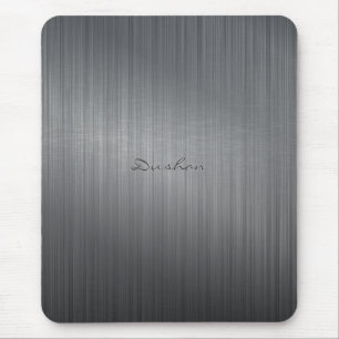Mousepad Almofada escovada preto do iMouse do metal