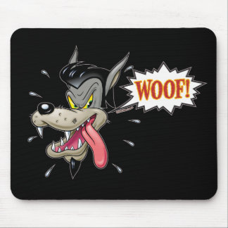 Mousepad Almofada má grande do lobo