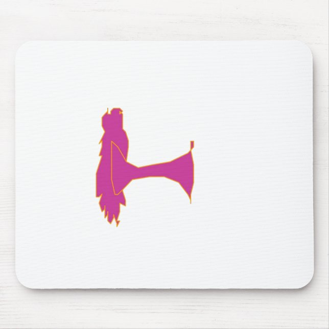 Mousepad almofada vertical da árvore (Frente)