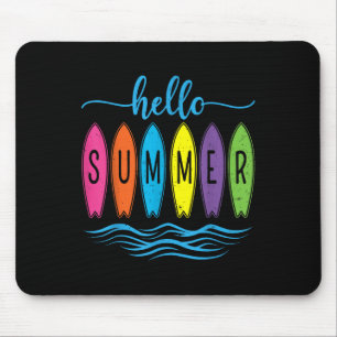 Mousepad Alô Férias de Verão Camisa Vibes - Praia de Verão