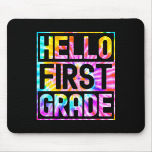 Mousepad Alô, primeiro ano de volta à escola, professor da