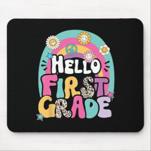 Mousepad Alô Primeiro Ano De Volta Ao Professor Do Primeiro