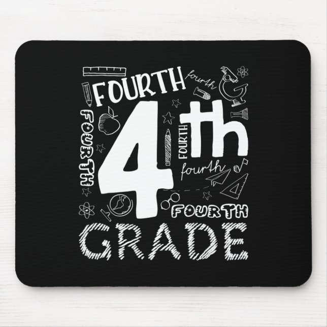 Mousepad Alô! Professores do 4º ano e Equipe do 4º ano (Frente)