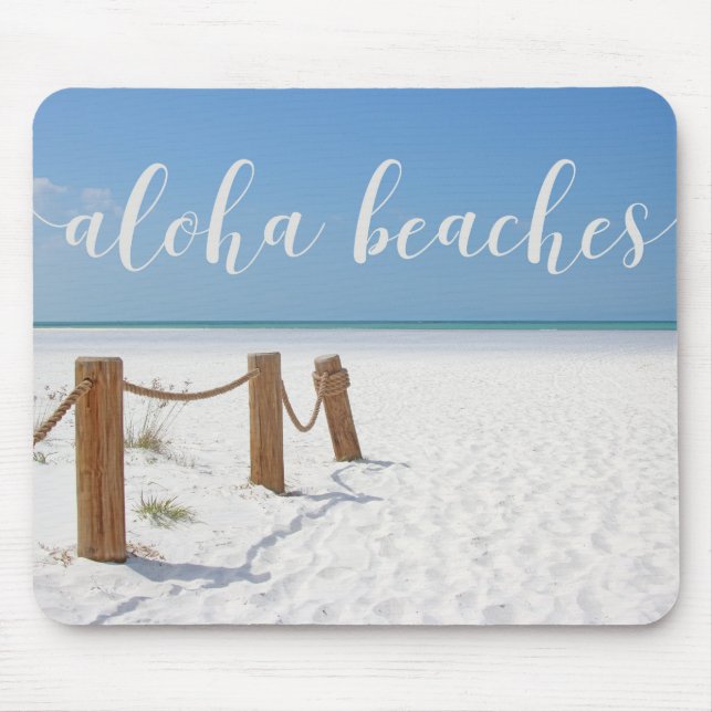 Mousepad Aloha Beaches (Frente)