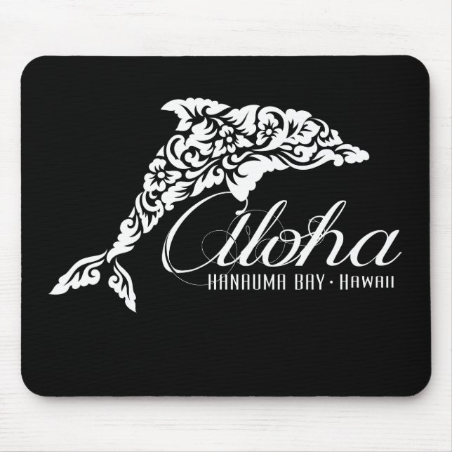 Mousepad Aloha golfinho de Havaí (Frente)