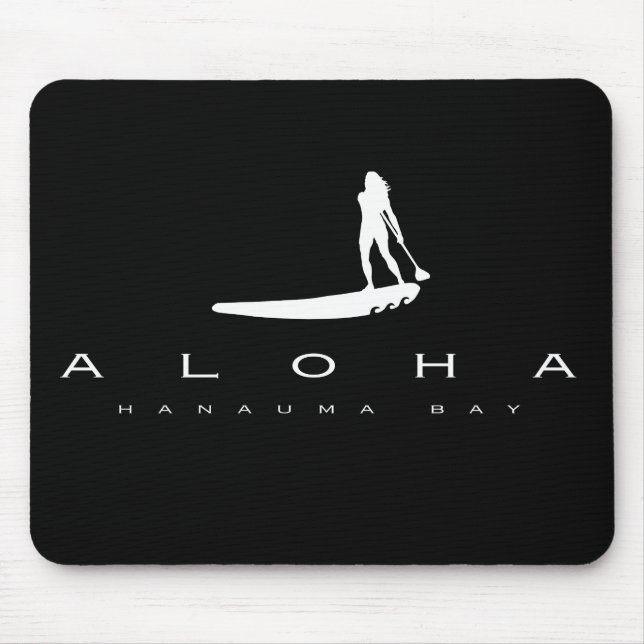 Mousepad Aloha Hawaii Levanta-Se A Paddling (Frente)